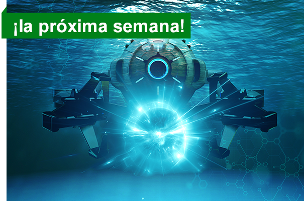 Concepto de microrobot submarino
