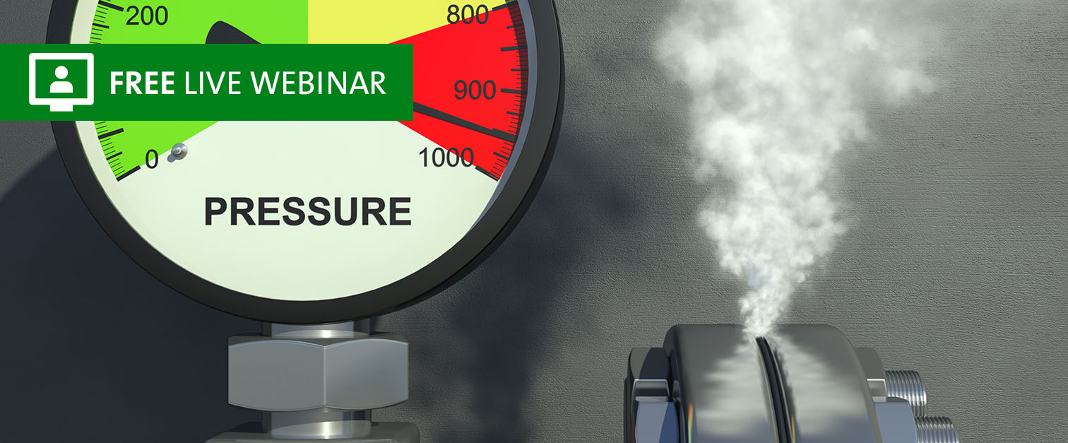 Pressure valve going critical