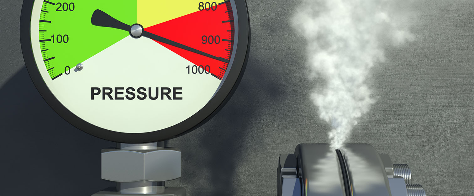 Pressure valve going critical